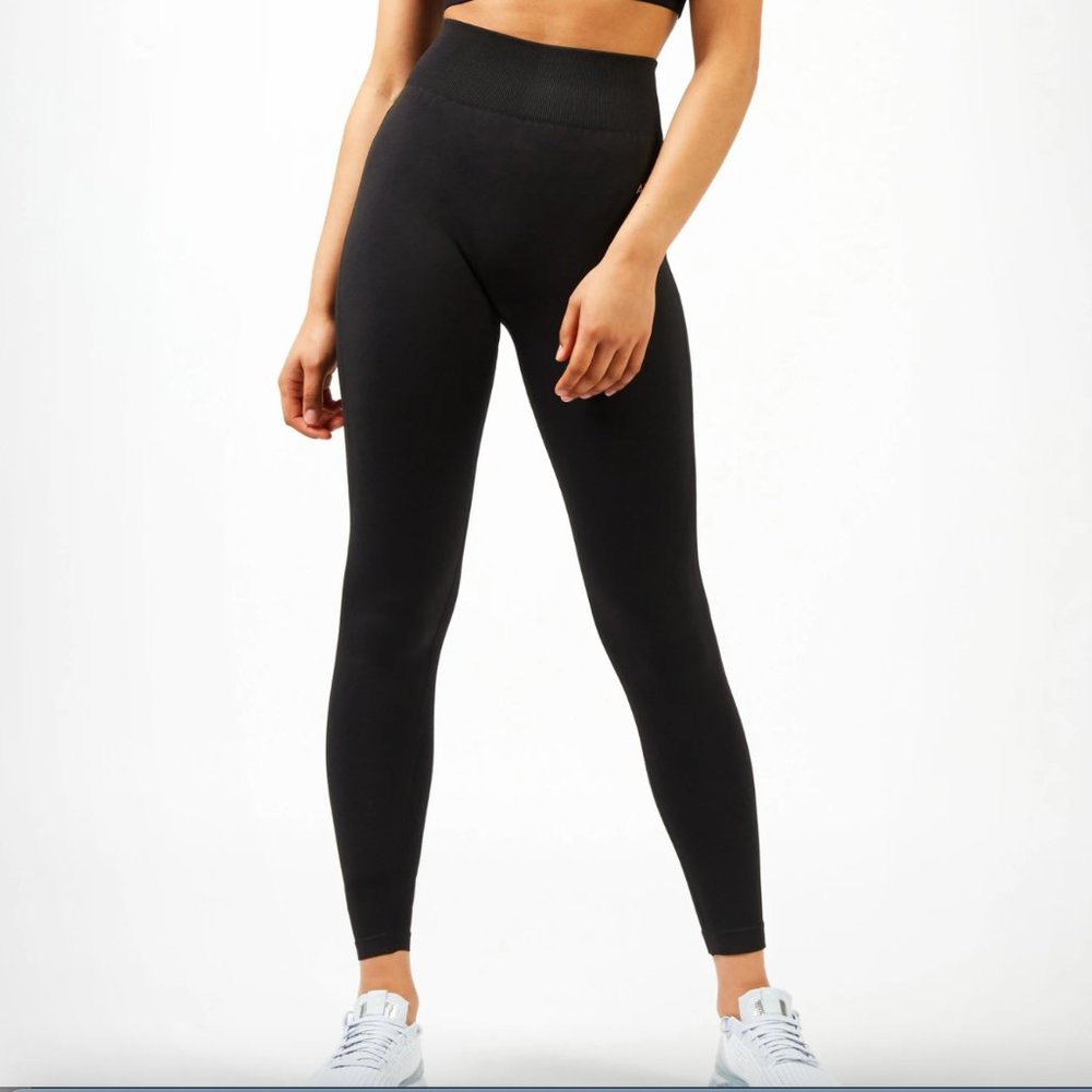 NWT PULSE SEAMLESS LEGGINGS BLACK AYBL